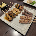 風天 - 焼き鳥盛り合わせ　十本盛り