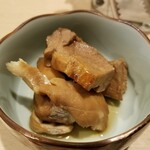 出羽鮨 - 先付。