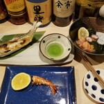 出羽鮨 - アユくん登場。