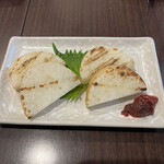 風天 - 焼き長芋梅肉添え