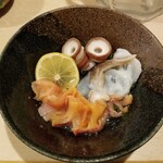 出羽鮨 - 酢の物。