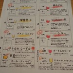 フジ葡萄酒店 - グラスワインメニュー