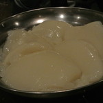 興 - 鶏の水炊き（コラーゲン塊）