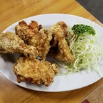 ひな鳥金子 - 半羽から揚げぶつ切り　750円