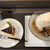 パンジェンシー - 料理写真:バスク風チーズケエキ　420円とミルクティームースのかき氷950円