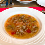 ミートギャング・ステーキハウス新宿 - コース料理(スープ)