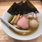 いのちノ中華そば 龍ノ谷 - 限定　6種の煮干しと鶏のらーめん¥950