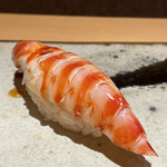 鮨 さいとう - ぷりぷりの車海老