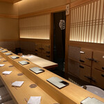 鮨 さいとう - 憧れの席