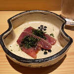 鮨 さいとう - 鰹と青海苔