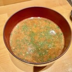 鮨 とかみ - 2022.6.  アラ汁
      