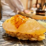 鮨 とかみ - 2022.6.  煮帆立