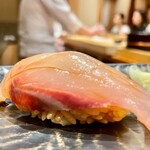 鮨 とかみ - 2022.6.  縞鰺