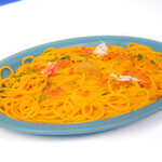 Sea urchin pasta (red)