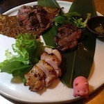 豆種菌 - 発酵肉3点盛り