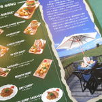 フラノバーガー - メニューです