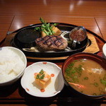 肉の山風木 - おすすめ膳（１５００円）のＡランチ