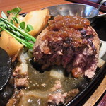 肉の山風木 - 肉汁があふれ出します