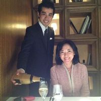ゼックスウエスト サルヴァトーレ クオモブロス - VIPルーム。猪口マネージャーと