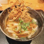 Udonhidaka - ごぼう天 ハーフ 細麺
