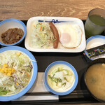 松屋 - 料理写真:朝定食ロカボチェンジ