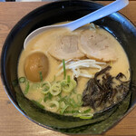 Ryuuno Hige - 特製ラーメン白細麺バリカタ