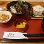 しののめ - ・りゅうきゅう丼セット 980円