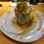 7FUKU - アボカドと帆立貝のタルタル