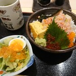 Hacchou bori sushi tajima - 贅沢丼 202207