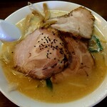 金次郎 - 白味噌チャーシュー大盛