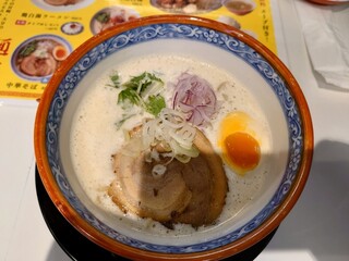 Noutenhanten - 鶏白湯ラーメン♪