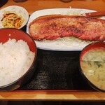 Sakedokoro Tsugaru - 定食　ベーコンステーキ