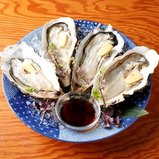 使用人氣牡蛎和鮮魚製成的各種美味佳餚！