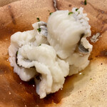 食堂こなん - 揚物 はも落とし 振り柚子