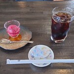 Gonori Harinogo - ●アイスコーヒープラス150円
      デザートはカシスアイスクリーム