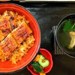 Mishimaya - 並丼 (肝吸い) 1630円 → 1800円へ価格改定(7/15～)