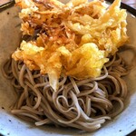 新川うどん店 - 新川うどん店　天ぷらそば