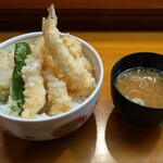 てんぷら 味覚 - 塩天丼　1,300円
