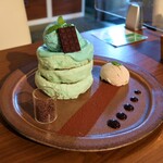 512 CAFE & GRILL - チョコミントパンケーキ 2022　1,650円
