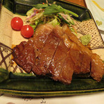 Konabessou - メインの足柄牛ステーキ