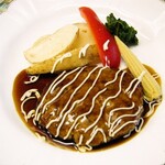 カフェレストラン 楓 - ☆ハンバーグステーキ　テリヤキマヨネーズ　ランチイメージ
