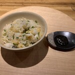 花小町 - 天草田浦の太刀魚と赤雲丹 0番海苔の佃煮
