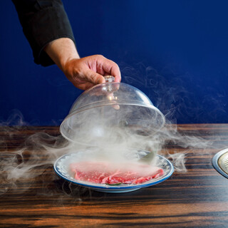 Unique to Yakiniku (Grilled meat) Kappo, we recommend a la carte dishes using fresh meat◎