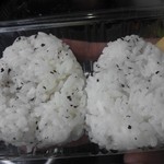 亀の子 - しそおにぎりです1個70円