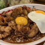 スタミナカレーの店 - 肉3倍 辛さ10倍。アデュー スタミナカレー