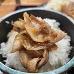 美野里パーキングエリア（上り線）フードコート - しょうが焼き乗せてみた