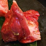 炭火焼肉 ぐら 塩釜本店 - 上ハラミアップ