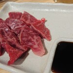 焼肉ホルモン髙木 - 大トロレアステ刺し