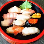 菊鮨 - 菊鮨盛り合わせ