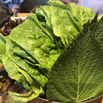 コリアンダイニング梨泰院 - 包み野菜のセット